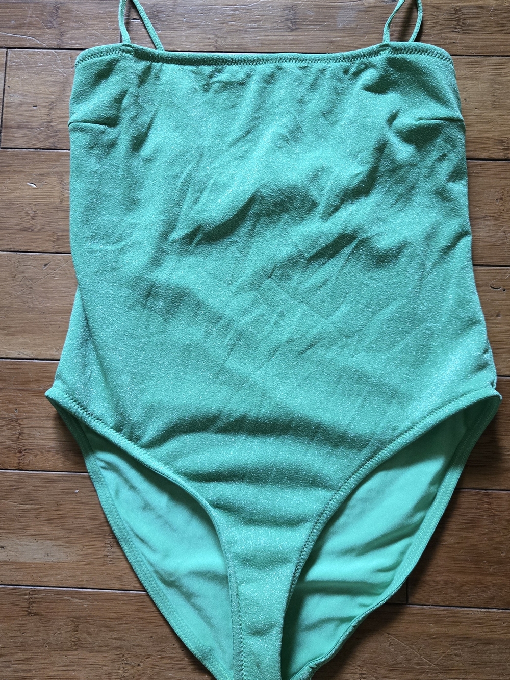 Triangl swimwear Shimmery Green One-Piece Swimsuit - Large
